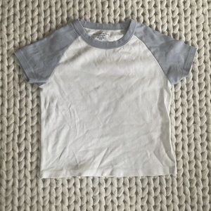 Brandy Melville Bella Top, Blue and White